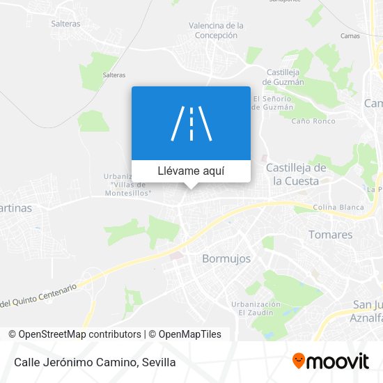 Mapa Calle Jerónimo Camino