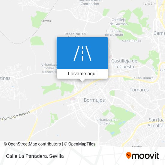 Mapa Calle La Panadera