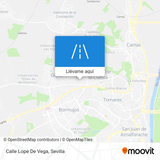 Mapa Calle Lope De Vega