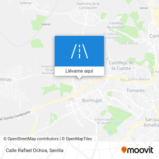Mapa Calle Rafael Ochoa