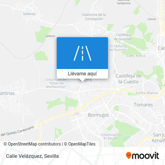 Mapa Calle Velázquez