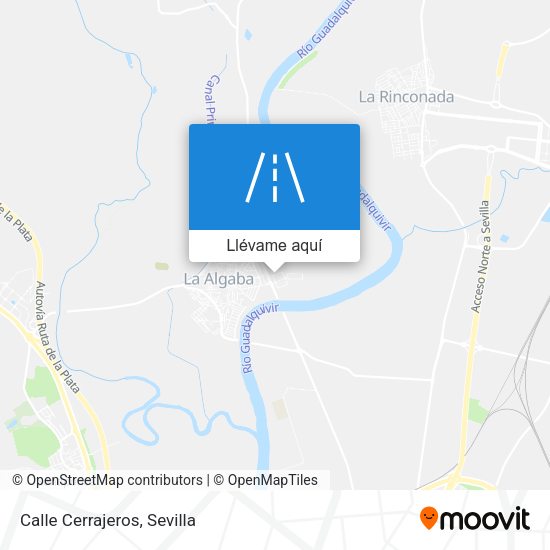 Mapa Calle Cerrajeros
