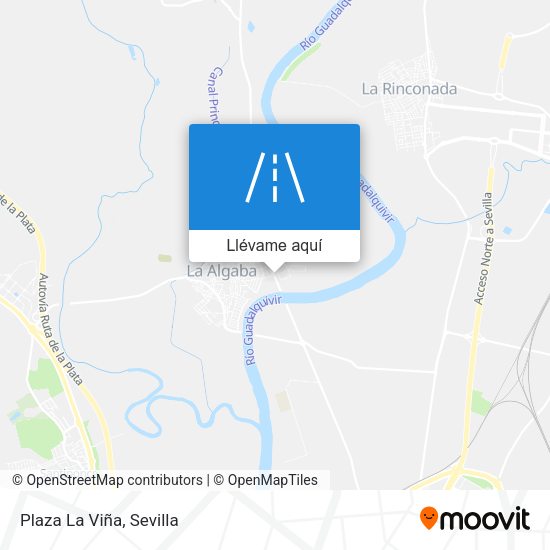 Mapa Plaza La Viña