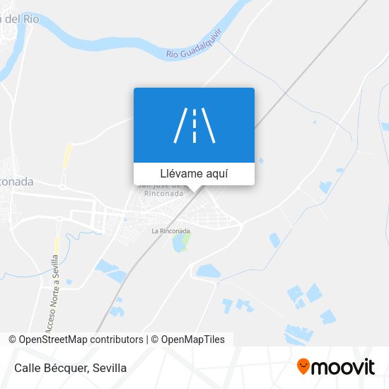 Mapa Calle Bécquer