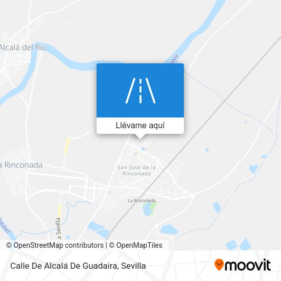 Mapa Calle De Alcalá De Guadaira