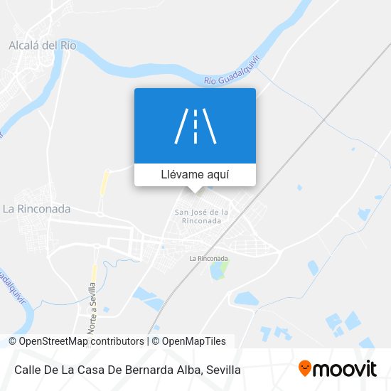 Mapa Calle De La Casa De Bernarda Alba