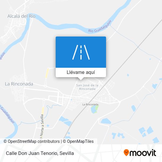 Mapa Calle Don Juan Tenorio