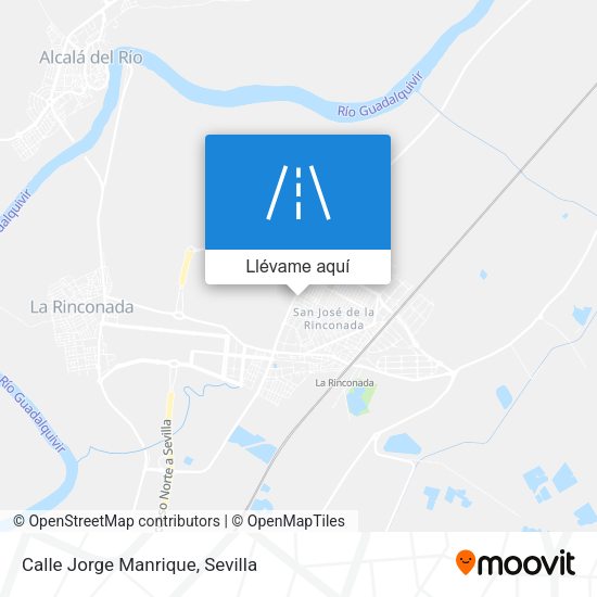 Mapa Calle Jorge Manrique