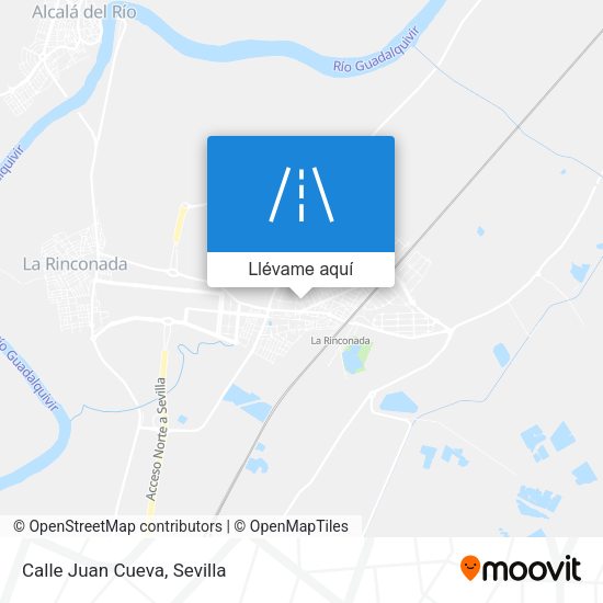 Mapa Calle Juan Cueva