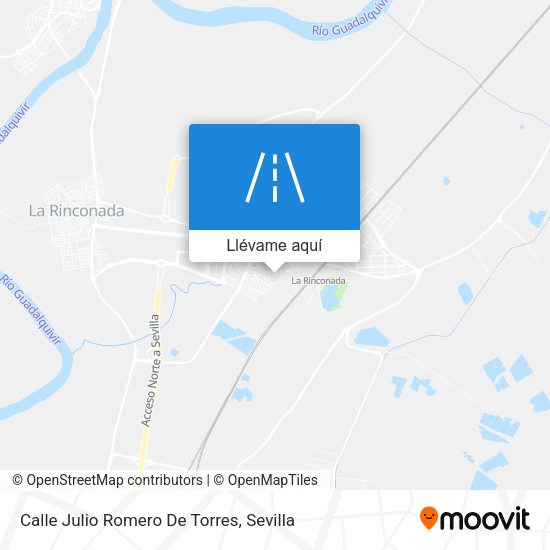 Mapa Calle Julio Romero De Torres