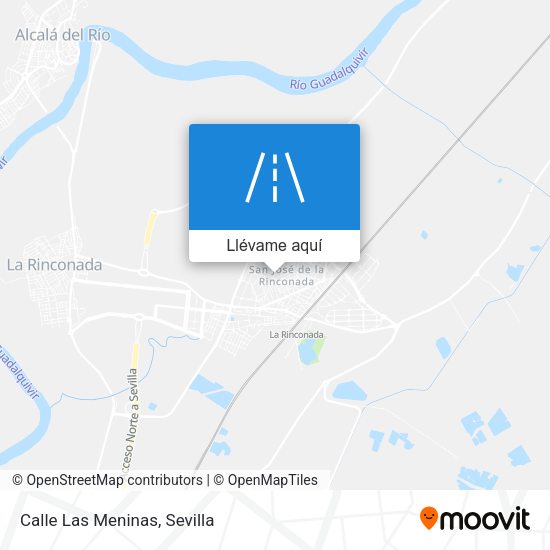 Mapa Calle Las Meninas