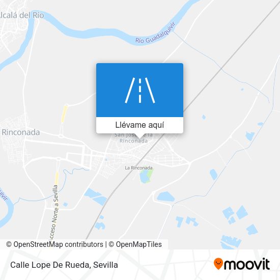 Mapa Calle Lope De Rueda