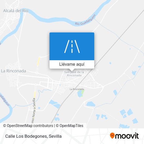 Mapa Calle Los Bodegones