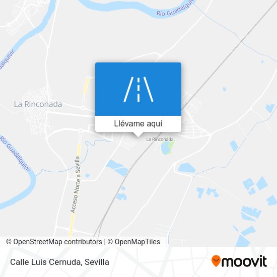 Mapa Calle Luis Cernuda