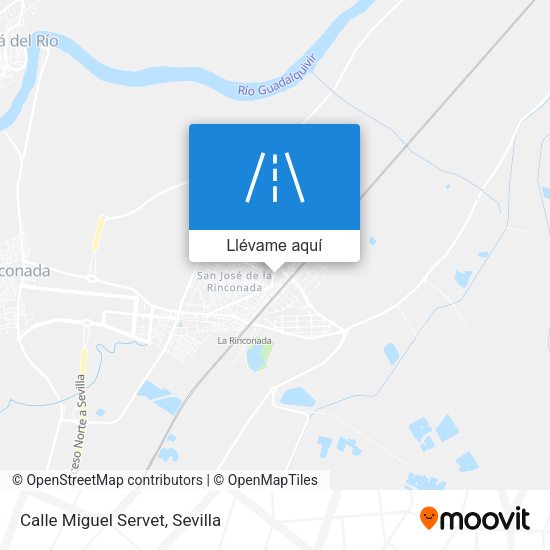 Mapa Calle Miguel Servet