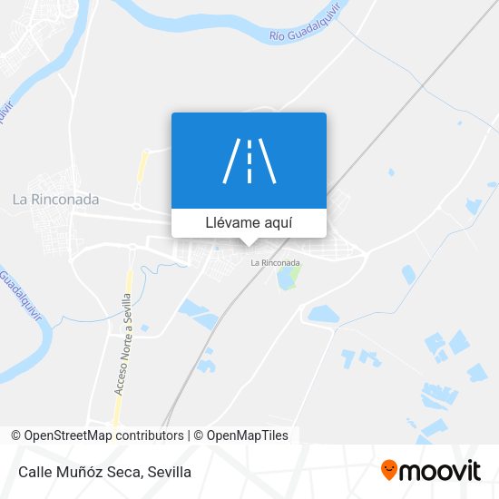 Mapa Calle Muñóz Seca