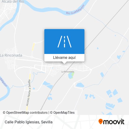 Mapa Calle Pablo Iglesias