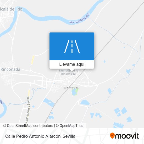 Mapa Calle Pedro Antonio Alarcón