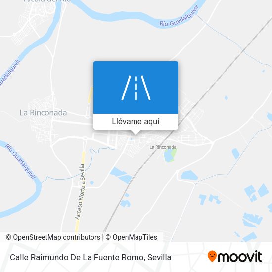 Mapa Calle Raimundo De La Fuente Romo