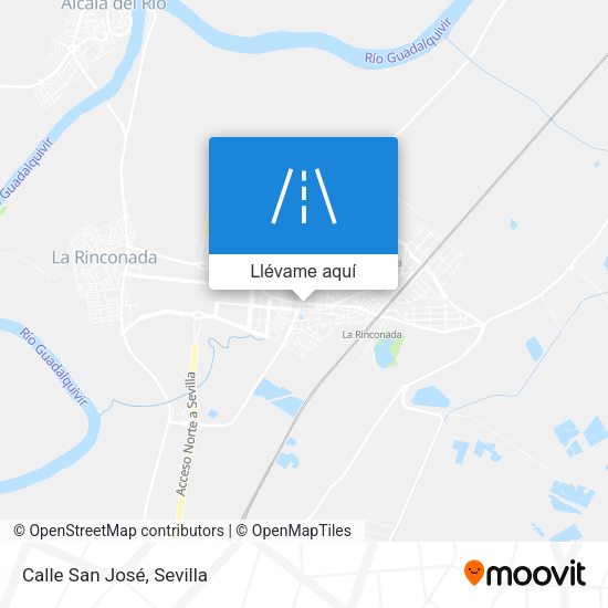 Mapa Calle San José