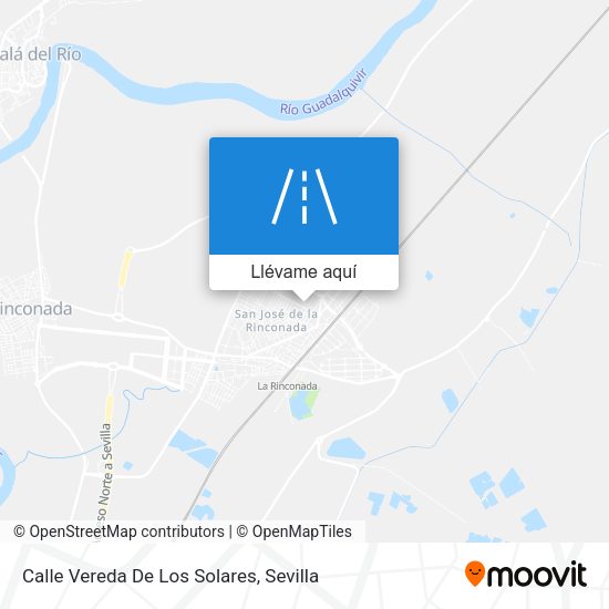 Mapa Calle Vereda De Los Solares