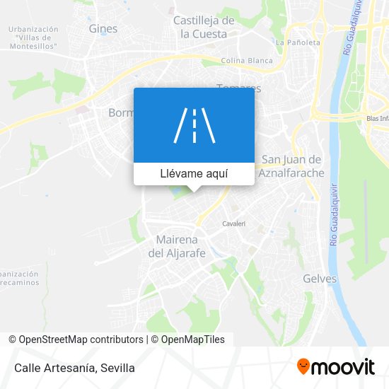 Mapa Calle Artesanía