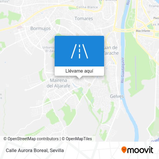 Mapa Calle Aurora Boreal