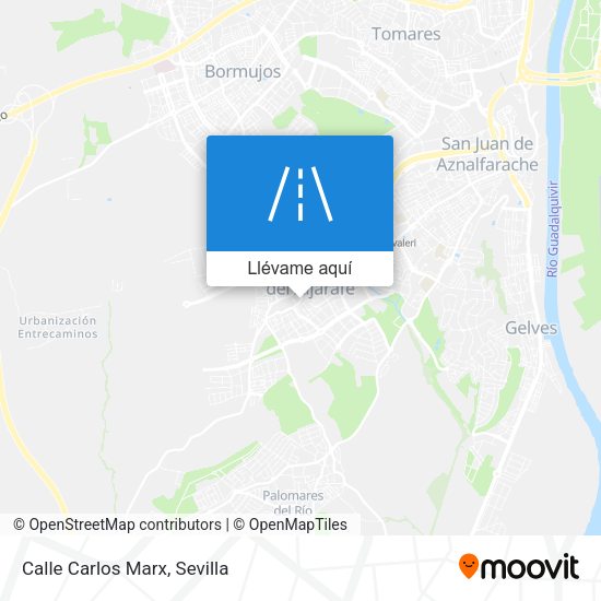 Mapa Calle Carlos Marx