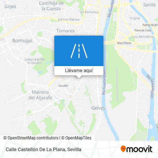 Mapa Calle Castellón De La Plana
