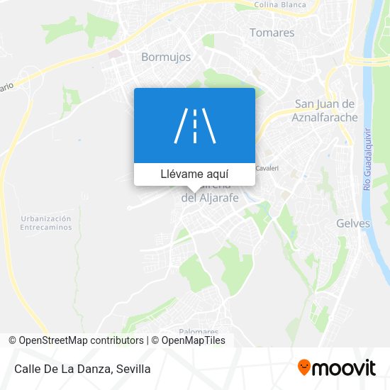 Mapa Calle De La Danza