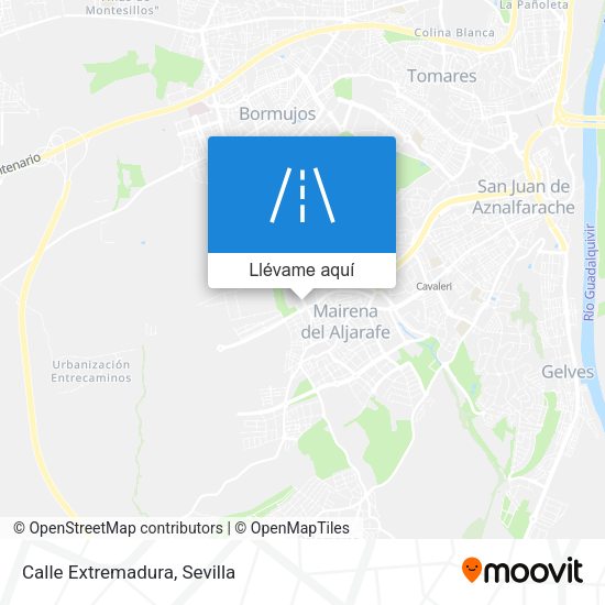 Mapa Calle Extremadura