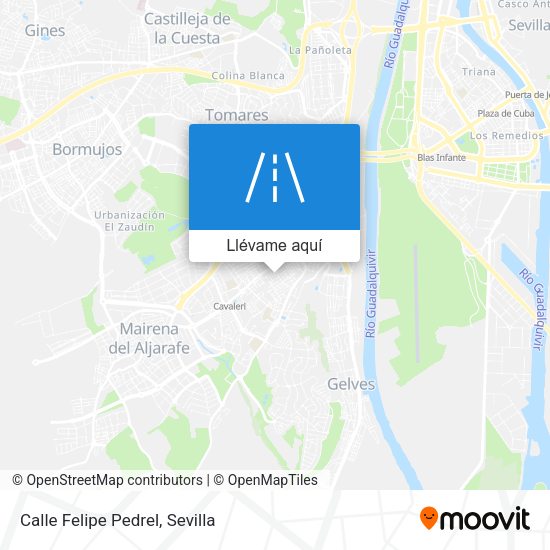 Mapa Calle Felipe Pedrel