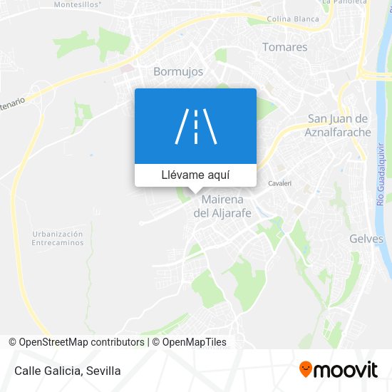 Mapa Calle Galicia