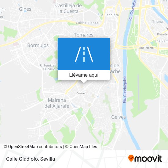 Mapa Calle Gladiolo