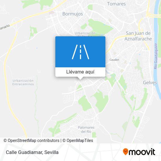 Mapa Calle Guadiamar