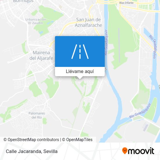 Mapa Calle Jacaranda