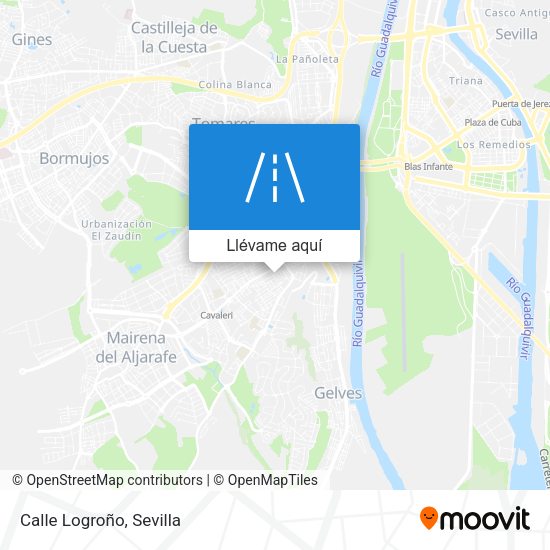 Mapa Calle Logroño