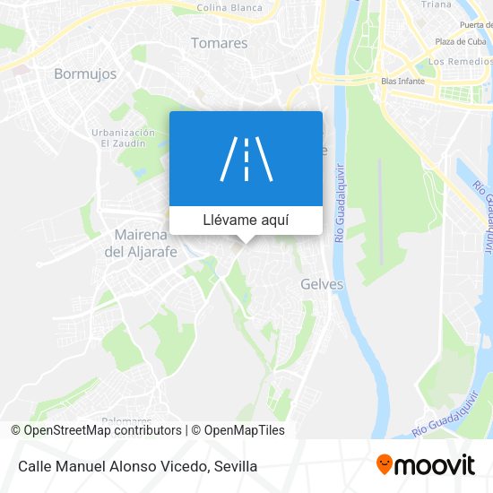 Mapa Calle Manuel Alonso Vicedo