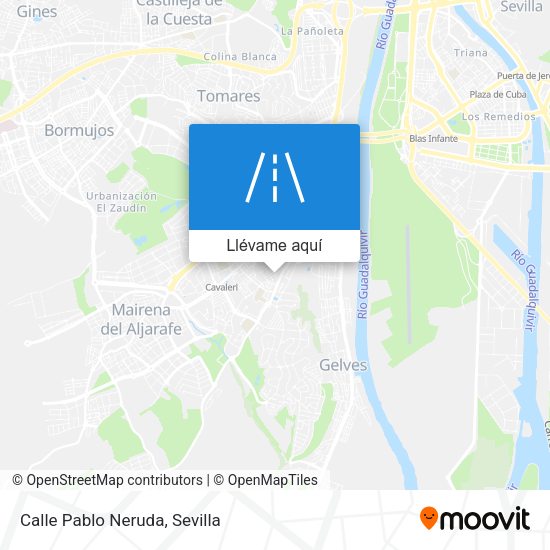 Mapa Calle Pablo Neruda