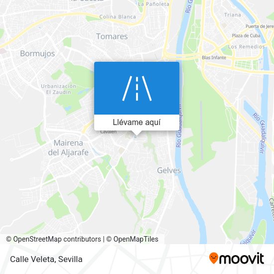 Mapa Calle Veleta