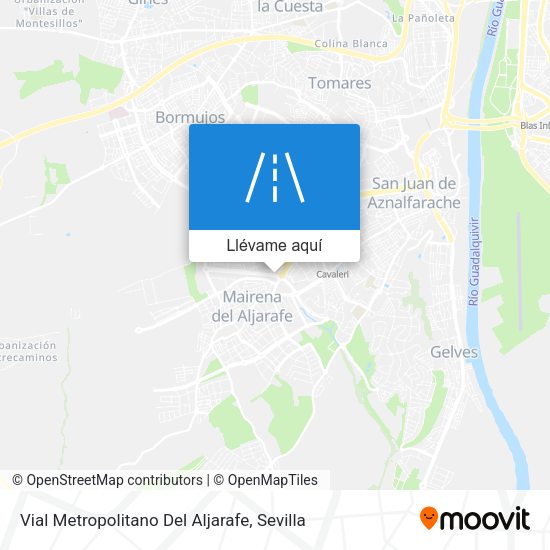 Mapa Vial Metropolitano Del Aljarafe
