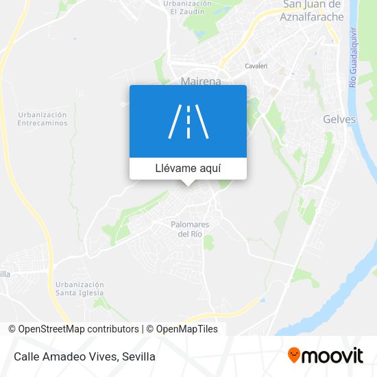 Mapa Calle Amadeo Vives