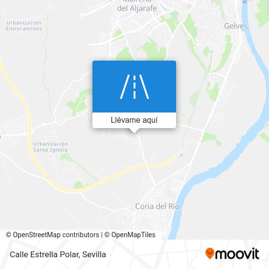 Mapa Calle Estrella Polar