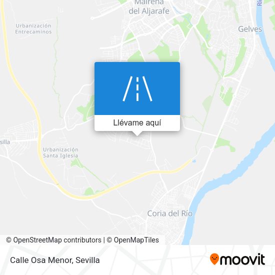 Mapa Calle Osa Menor