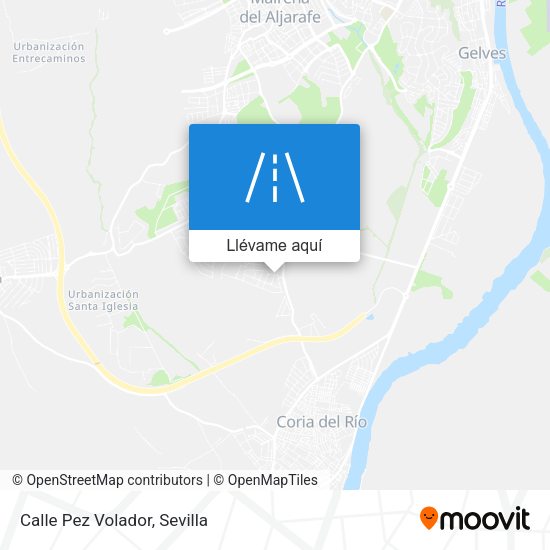 Mapa Calle Pez Volador