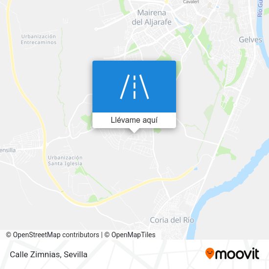 Mapa Calle Zimnias