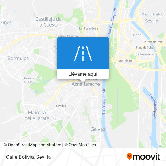 Mapa Calle Bolivia