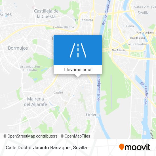 Mapa Calle Doctor Jacinto Barraquer