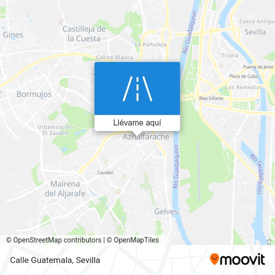 Mapa Calle Guatemala