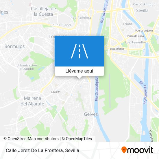 Mapa Calle Jerez De La Frontera